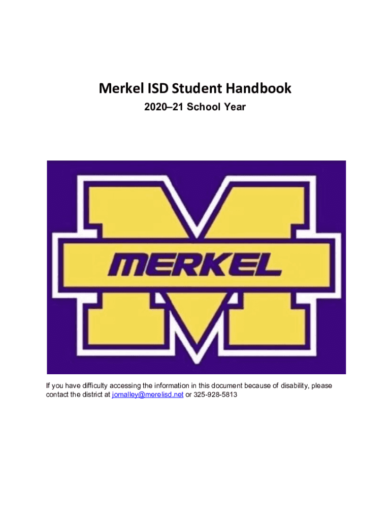 Fillable Online Health Services Home - Merkel Independent School District  Fax Email Print - pdfFiller