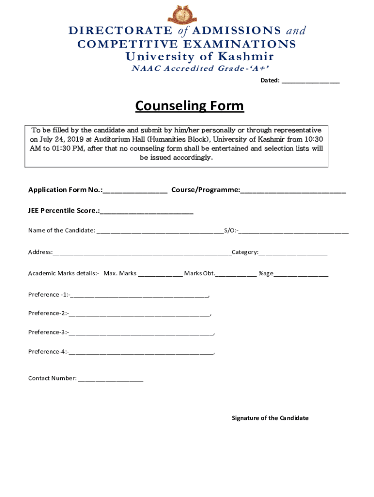 Form preview