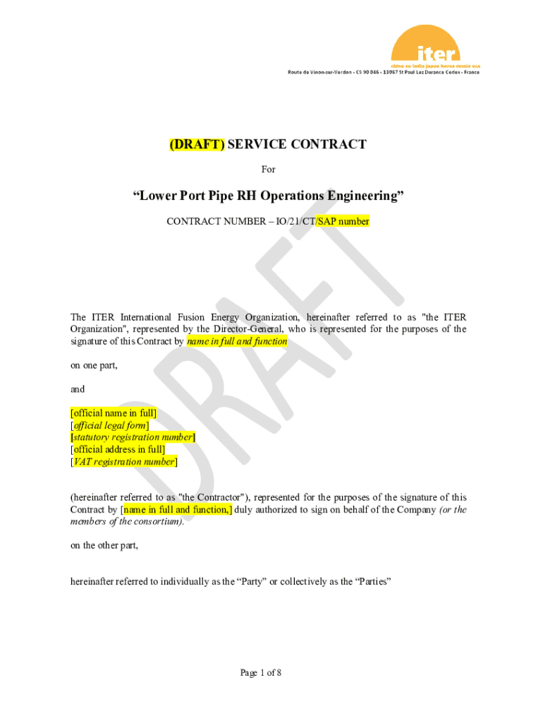 Fillable Online industryportal f4e europa Bill of Material for In