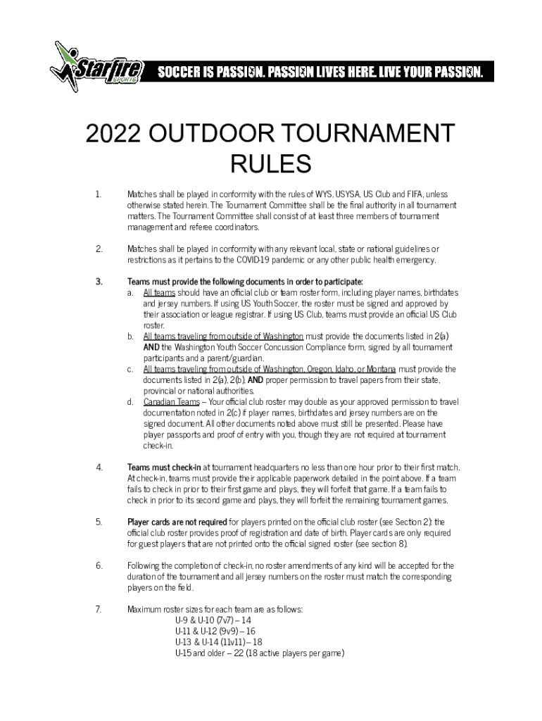 Soccer Association Rules