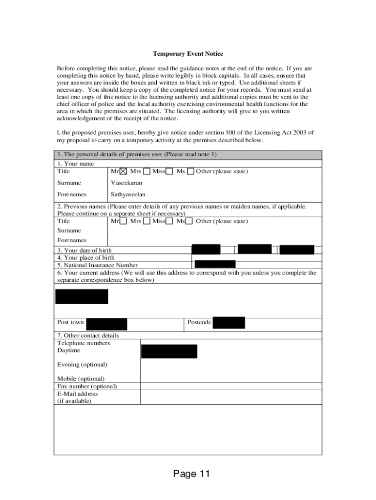 Form preview