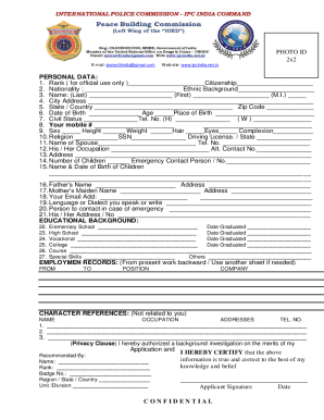 Form preview