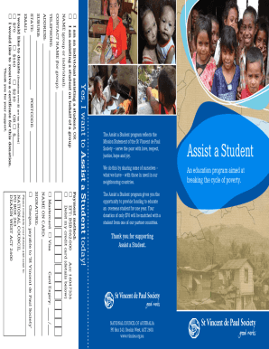 Assist a Student Donation Form