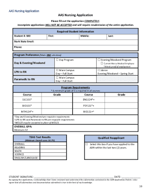 Fillable Online Massage Therapy Checklist/ApplicationStark State ...
