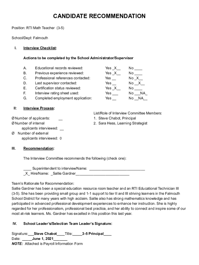 Form preview