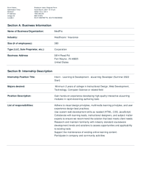 Form preview