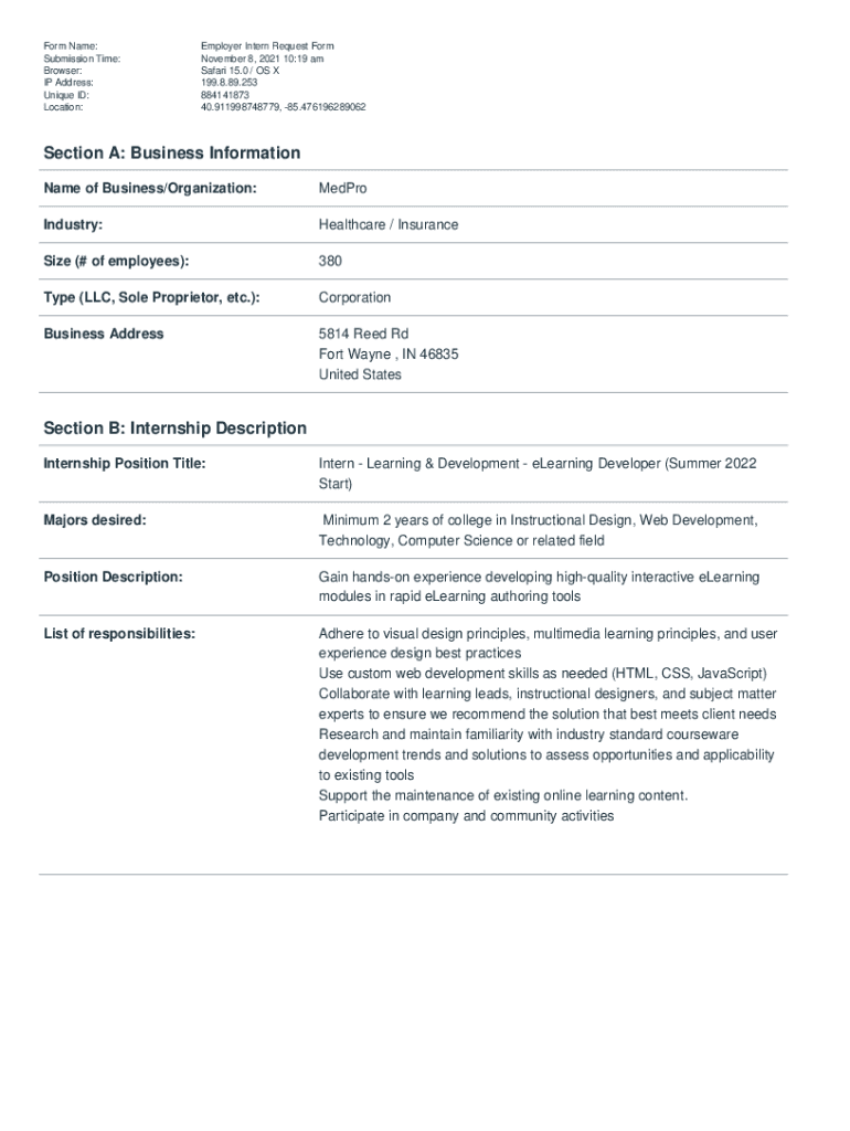 Form preview