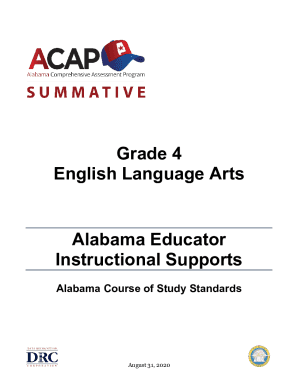 Fillable Online pdf curriculum guide to the alabama course of study Fax ...