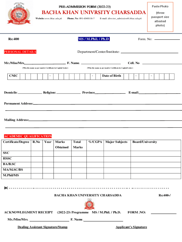 Form preview