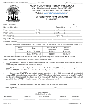 Form preview