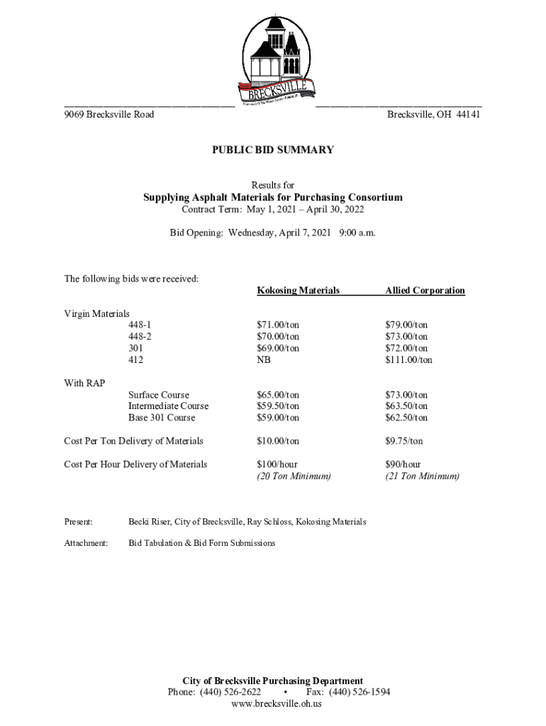 Fillable Online INDOT Contract Letting Information IN.gov Fax Email