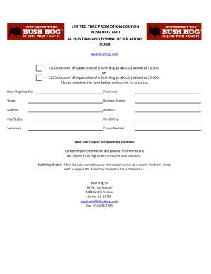 AL HUNTING AND FISHING REGULATIONS GUIDE - Bush Hog