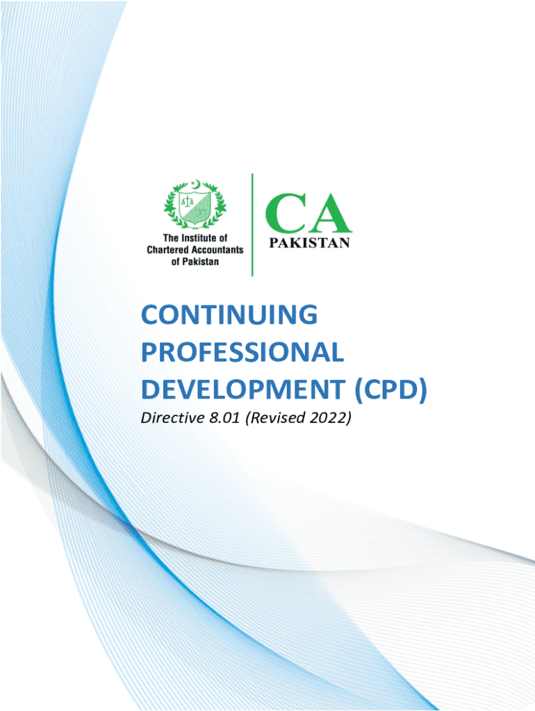 Fillable Online DEVELOPMENT (CPD) DIRECTIVE 8 Fax Email Print - pdfFiller