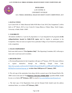 law centre-ii br trikha memorial delhi ncr moot court ...