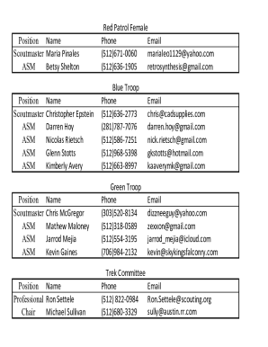 Form preview