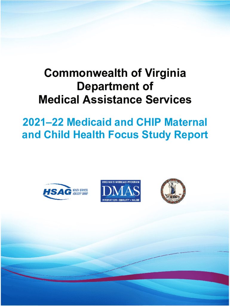 Fillable Online 202122 Medicaid and CHIP Maternal and Child Health ...