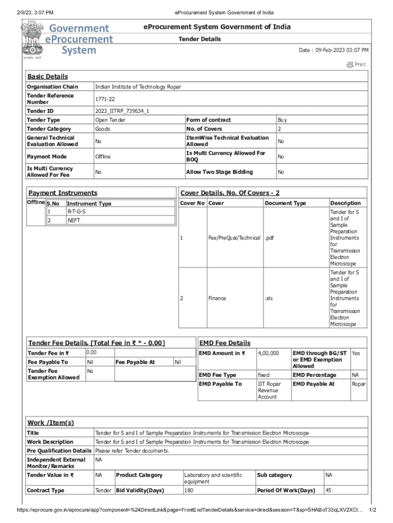 Form preview
