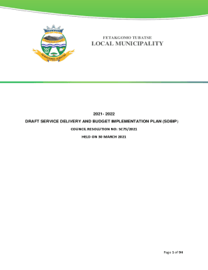 LOCAL MUNICIPALITY - Fetakgomo Tubatse Local Municipality