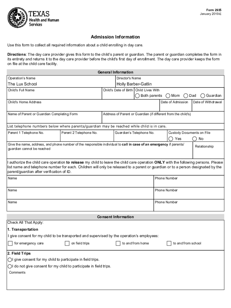 Form preview