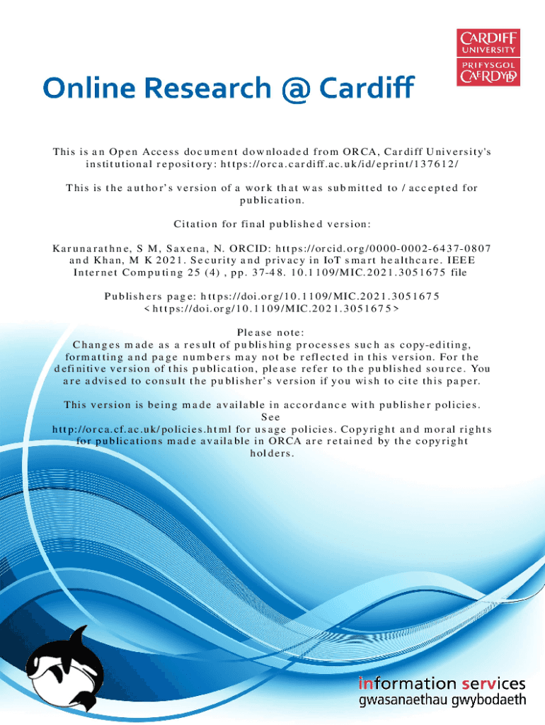 Fillable online orca cardiff ac accessing and downloading your library