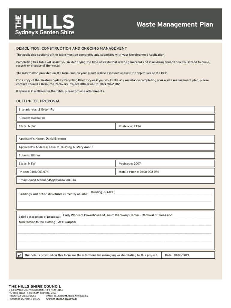 Form preview