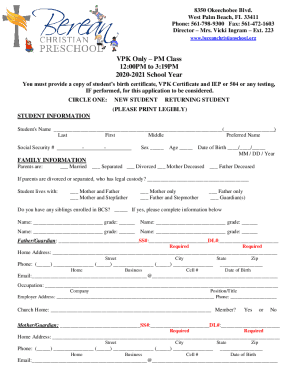 Form preview