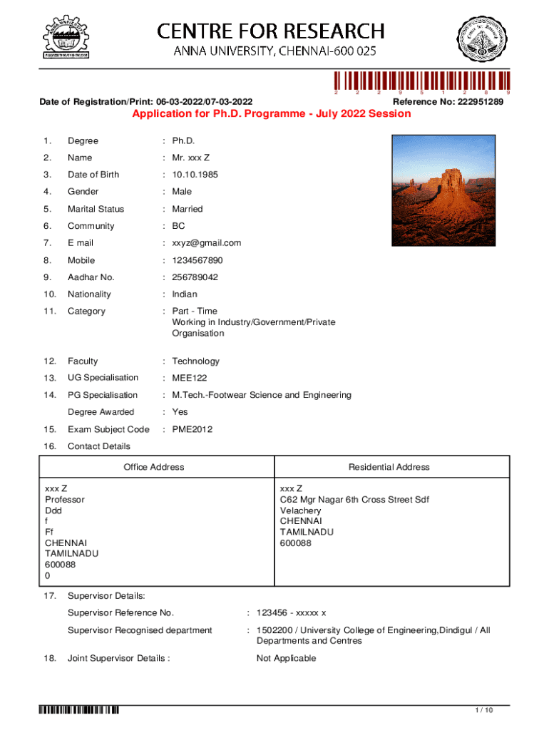 Form preview