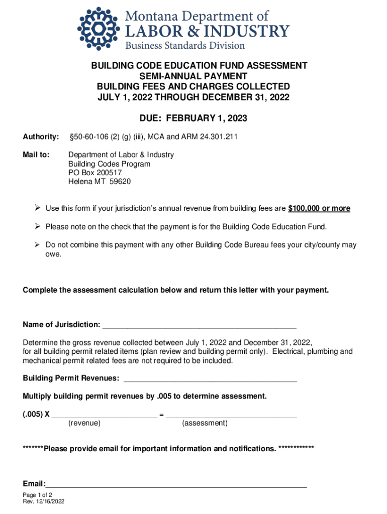 Fillable Online bsd dli mt City, County, and City and County Building