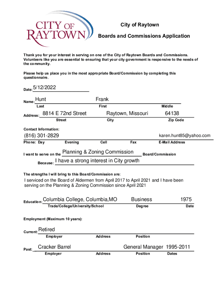 Form preview