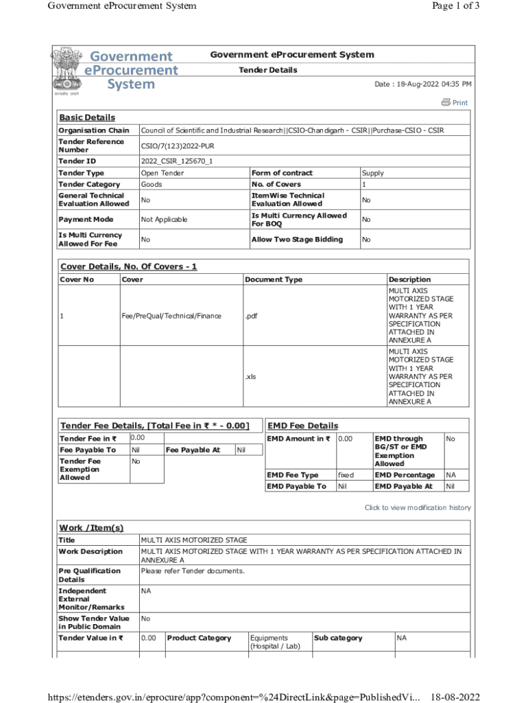 Form preview