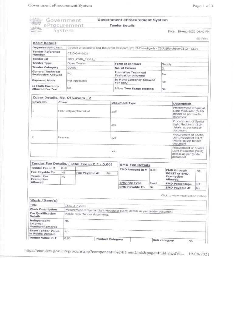 Form preview