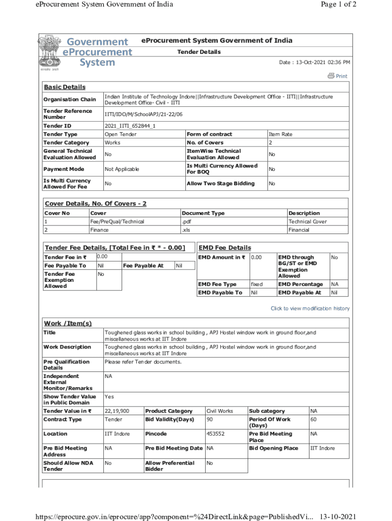 Form preview