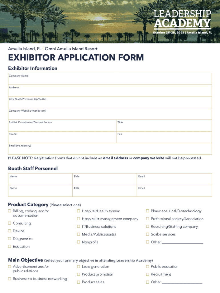 Fillable Online Partnership Catalog SHM Leadership Academy Fax Email