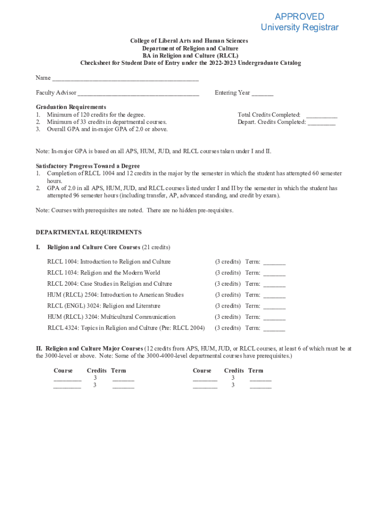 Fillable Online GENERAL CATALOG Office of the Registrar Fax Email