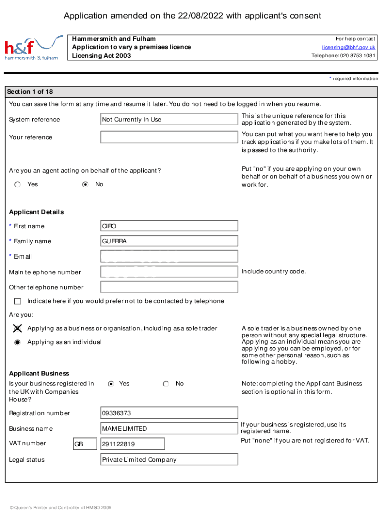 Form preview