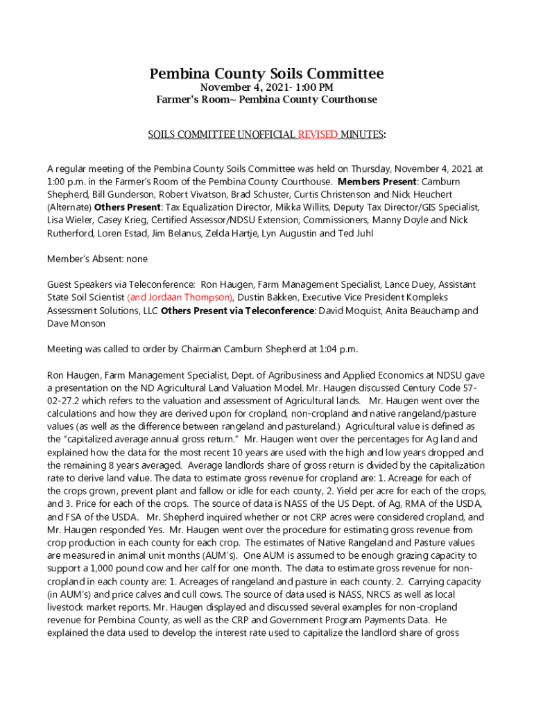 Fillable Online Farmers Room Pembina County Courthouse Fax Email Print