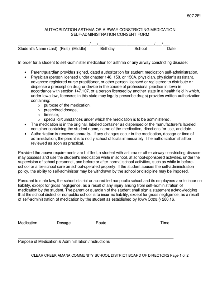 Fillable Online Consent Form/Authorization for Asthma or Airway
