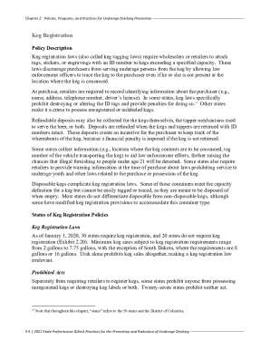 Preventing Underage Alcohol Access: Essential Elements for ...