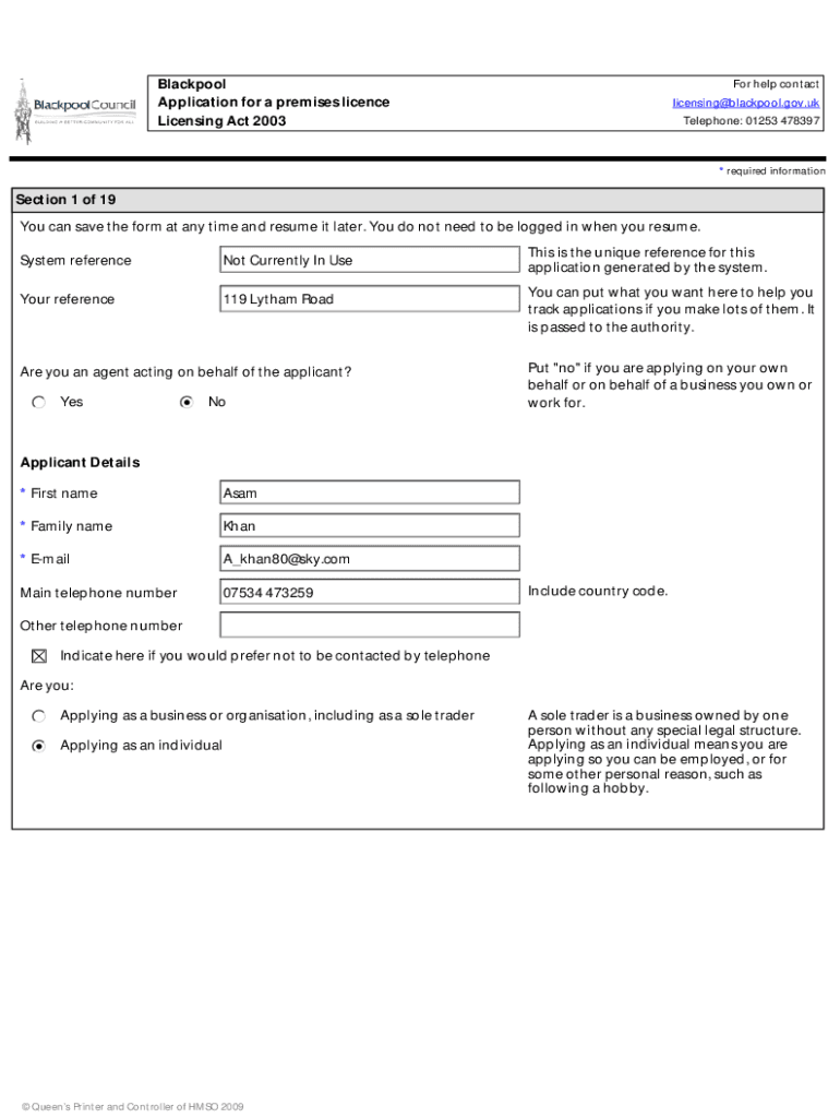 Form preview