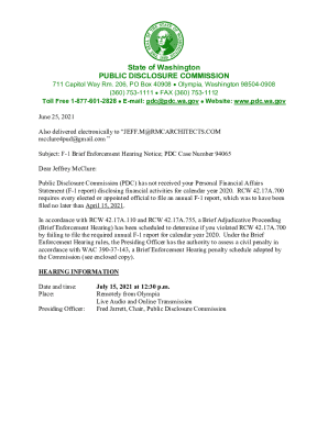 Also delivered electronically to JEFF