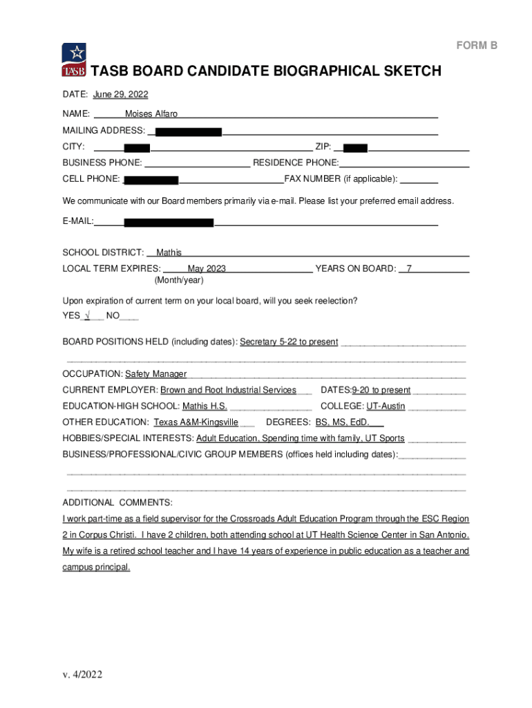 Form preview