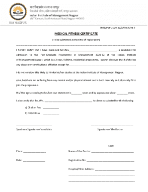 iimn/pgp 2020-22/annexure ii