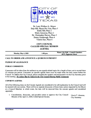 Dr. Larry Wallace Jr., Mayor Emily Hill, Place 1 Maria ...