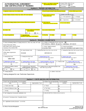 Fillable Online AUTHORIZATION, AGREEMENT AND CERTIFICATION ... - GSA ...
