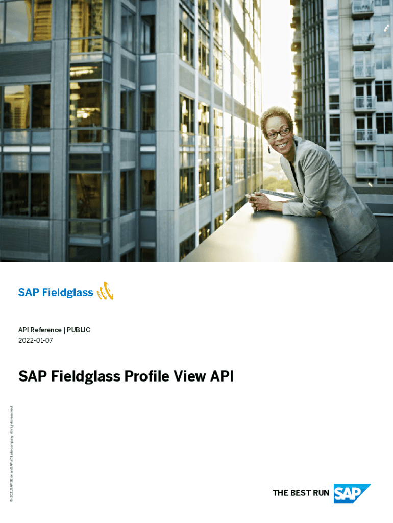 Fillable Online SAP Fieldglass Profile View API Fax Email Print pdfFiller
