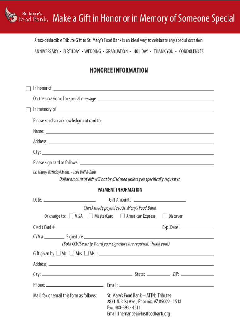 Fillable Online Donate To St Jude In Honor Of Someone vetrinaaisli.it