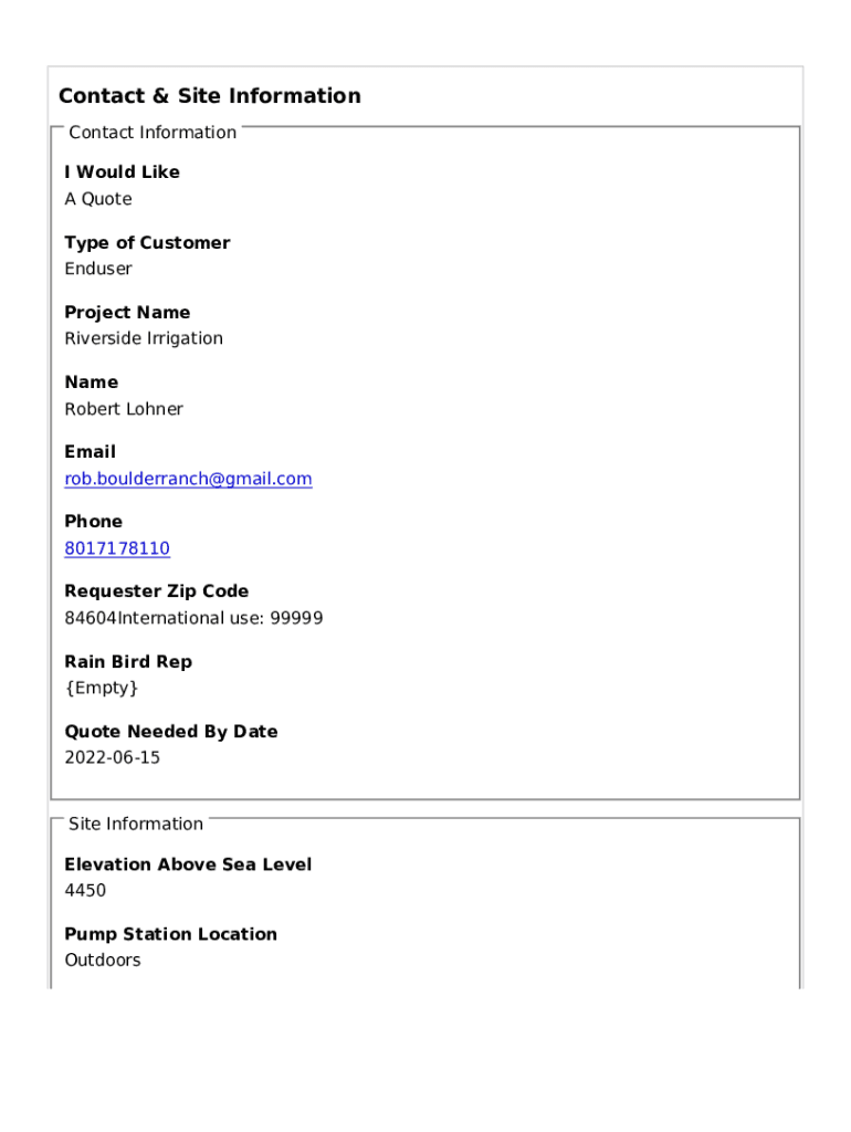 Form preview