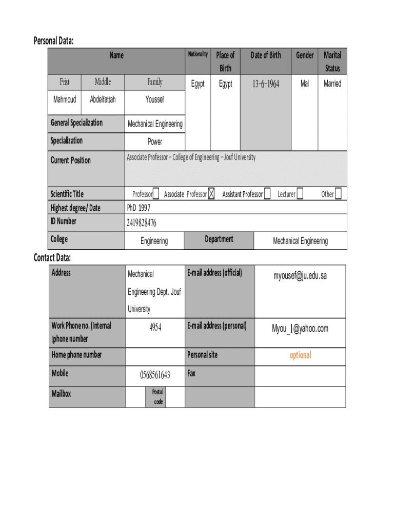 Form preview