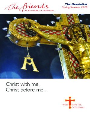 Christ with me, Christ before me... - Westminster Cathedral