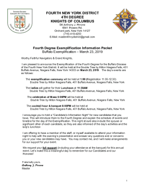 Knights of Columbus hold annual Exemplification of the Fourth ...